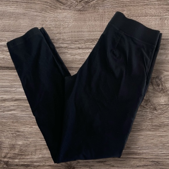 Eileen Fisher Washable Stretch Crepe Pants Black Sz: S - Picture 6 of 11